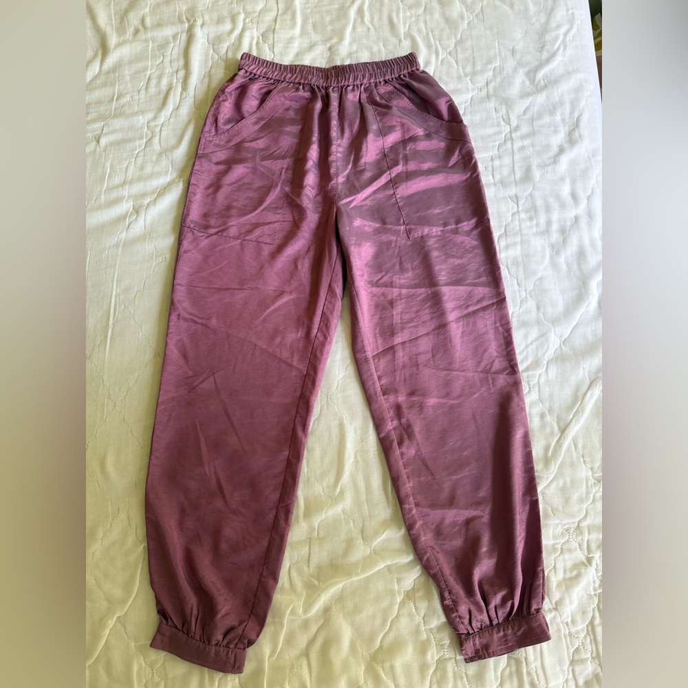 Anthro Pink Jogger